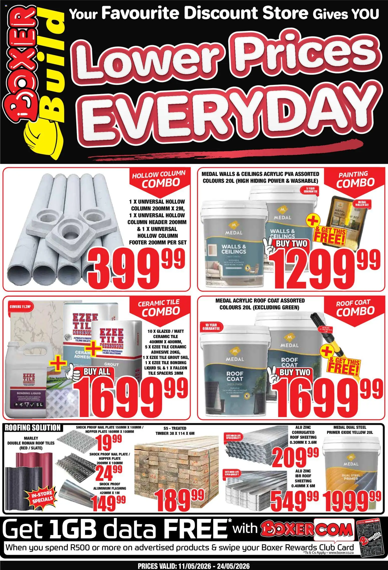 New Boxer catalogue – valid from 11.05.2026 | Page: 1 | Products: Primer, Data, Adhesive, Bonding liquid