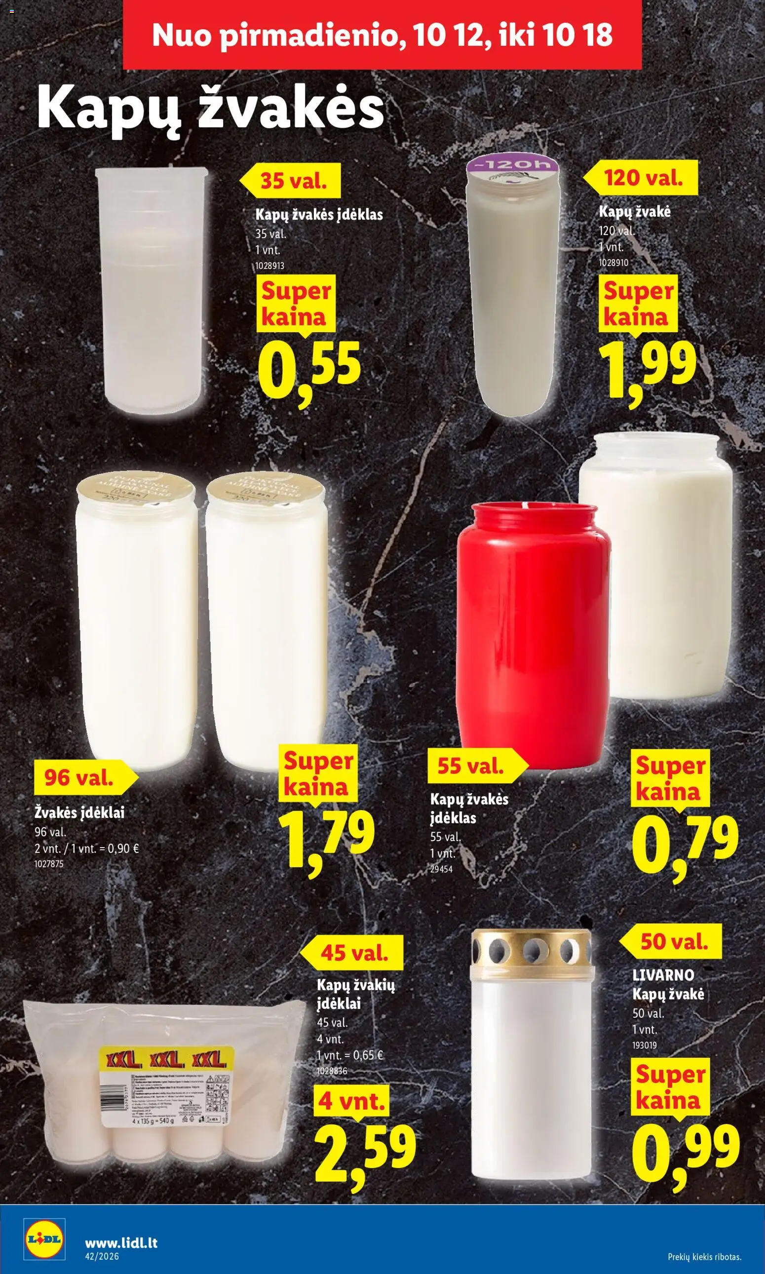 LIDL akcijos nuo 2026.10.12 | Puslapis: 26