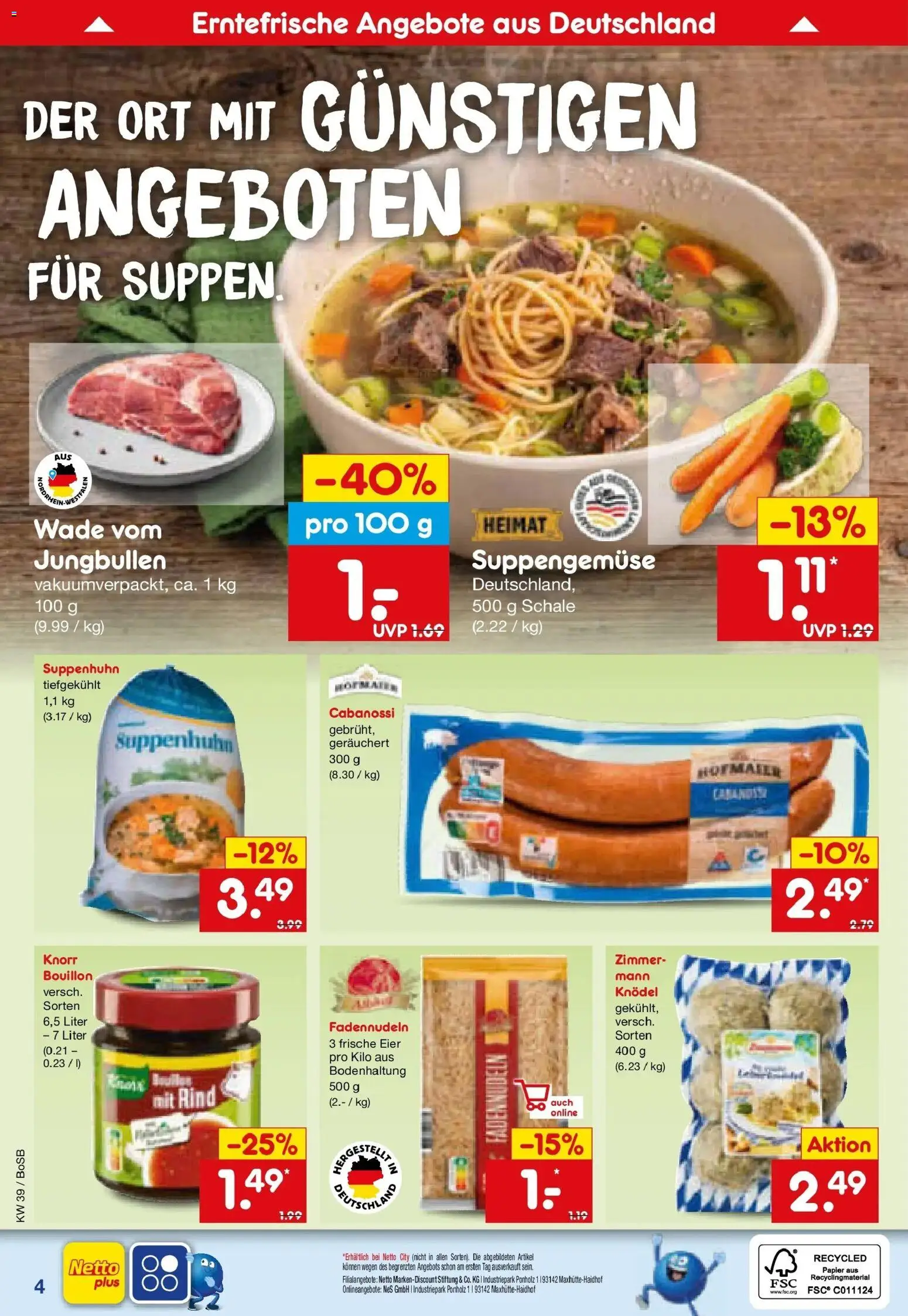 Netto Marken-Discount Prospekt Bochum – gültig ab 21.09.2026 | Seite: 7 | Produkte: Eier, Knorr