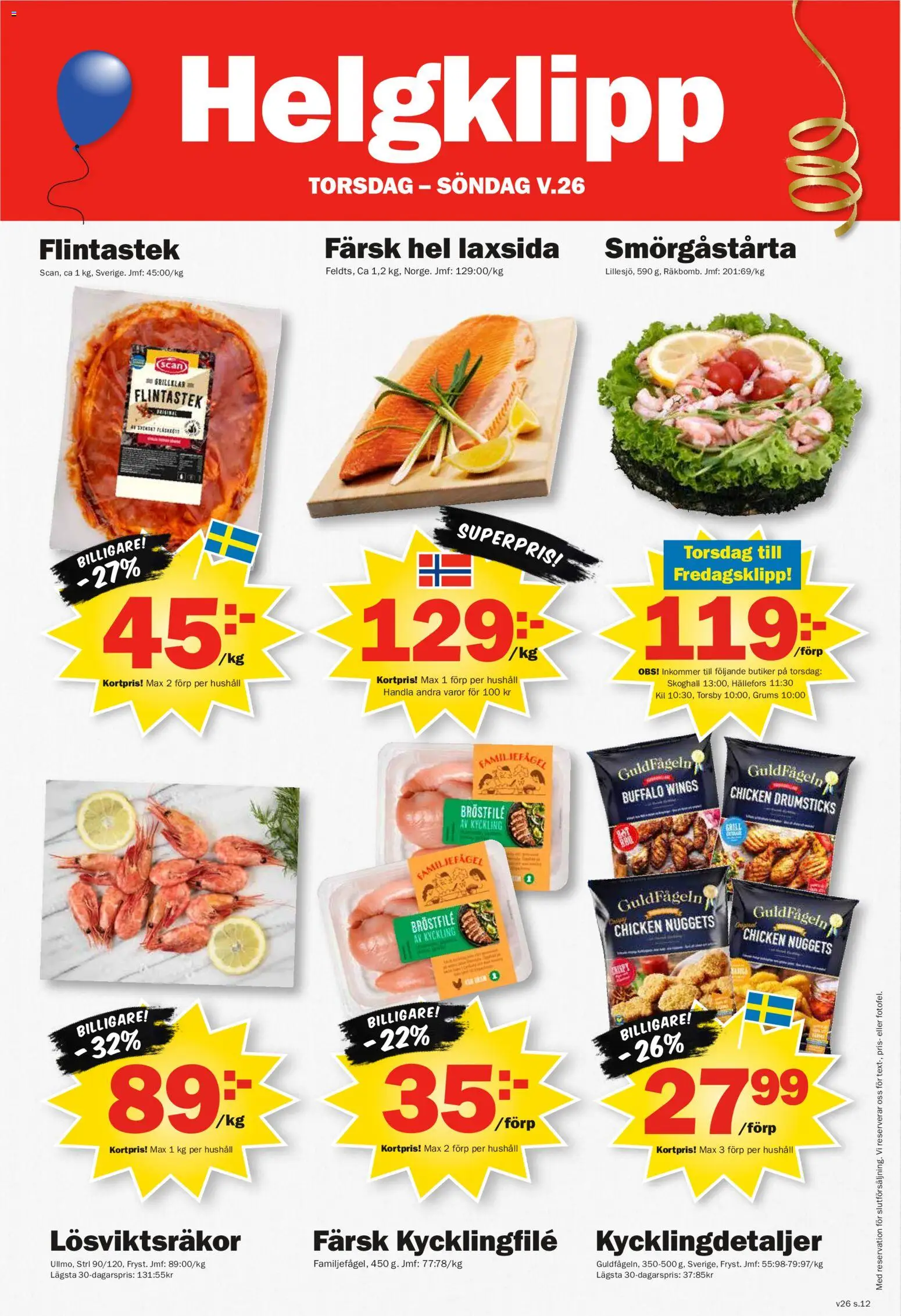 Pekås reklamblad aktuell från 22.06.2026 | Sida: 12