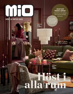 Mio Höst & Vinter - Förhandsvisning av reklamblad från butik Mio aktuell från 13/08/2026