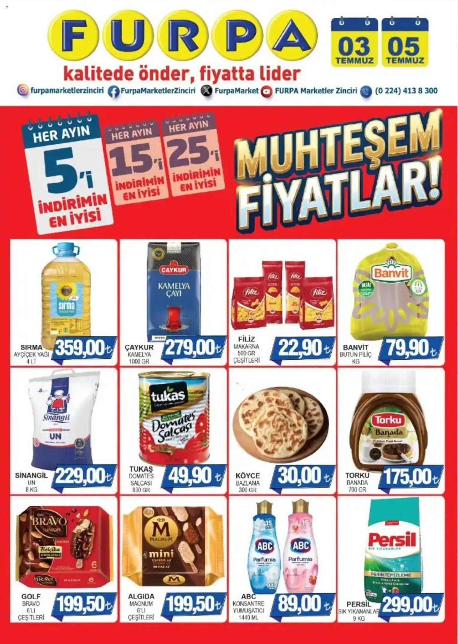 🛍️ Furpa Katalog, 03 Temmuz 2026 itibariyle » Özel fırsatları keşfedin ve bugün tasarruf edin! 💰