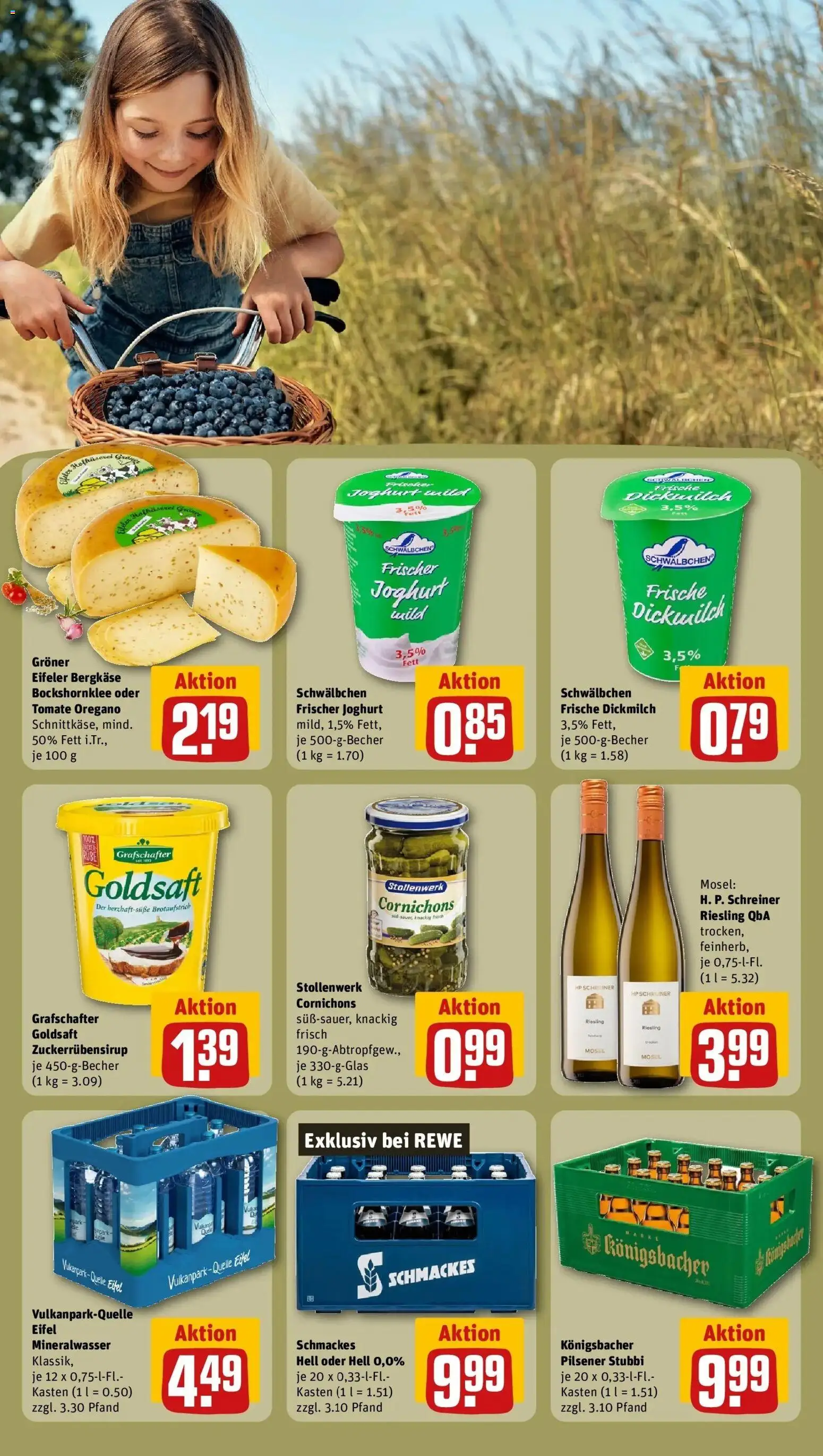 REWE Prospekt ab 24.08.2026 zum Blättern » Angebote | Seite: 23 | Produkte: HP, Joghurt, Mineralwasser