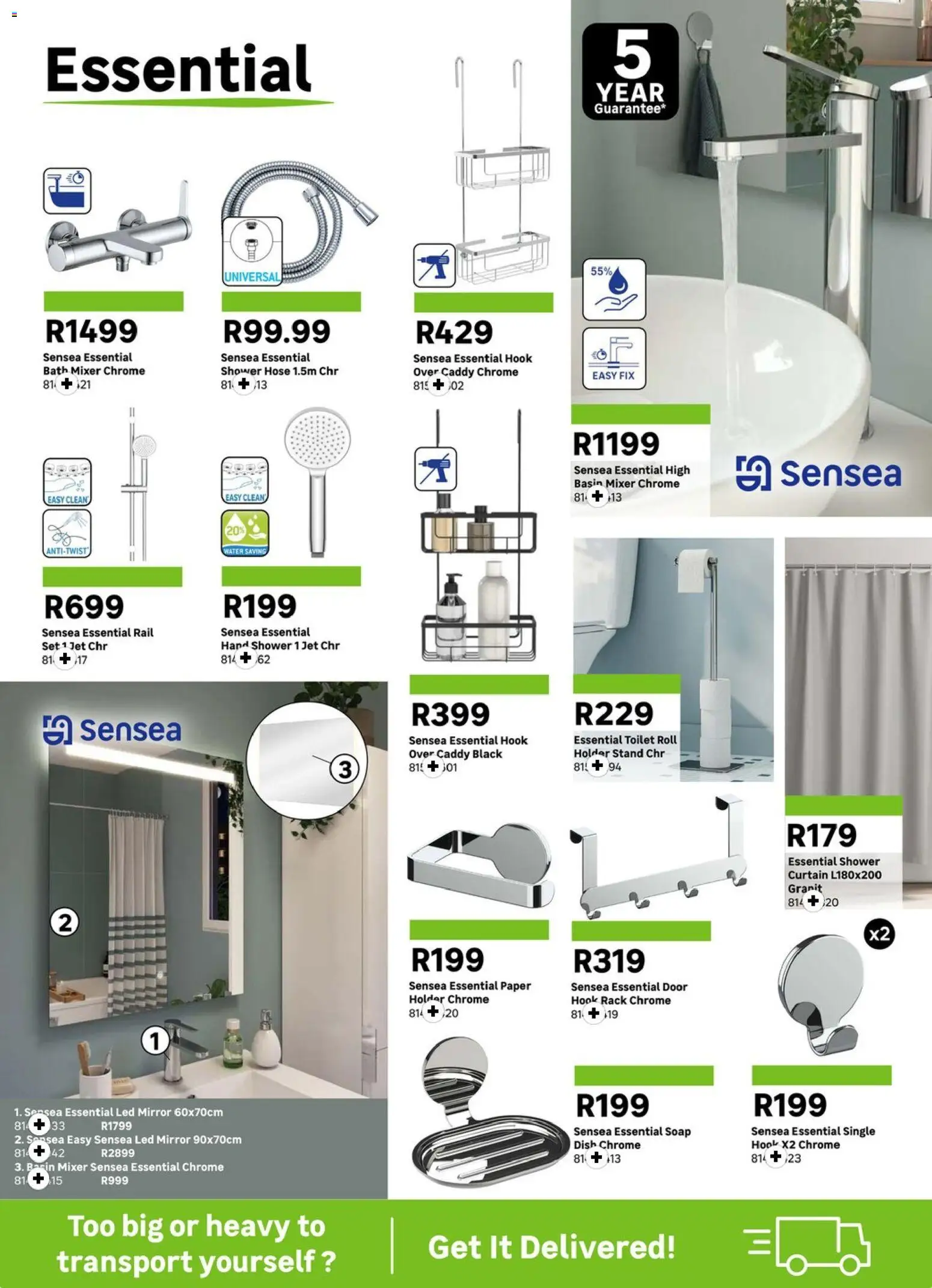 New Leroy Merlin catalogue – valid from 11.04.2026 | Page: 19 | Products: Bath, Shower, Mirror, Paper