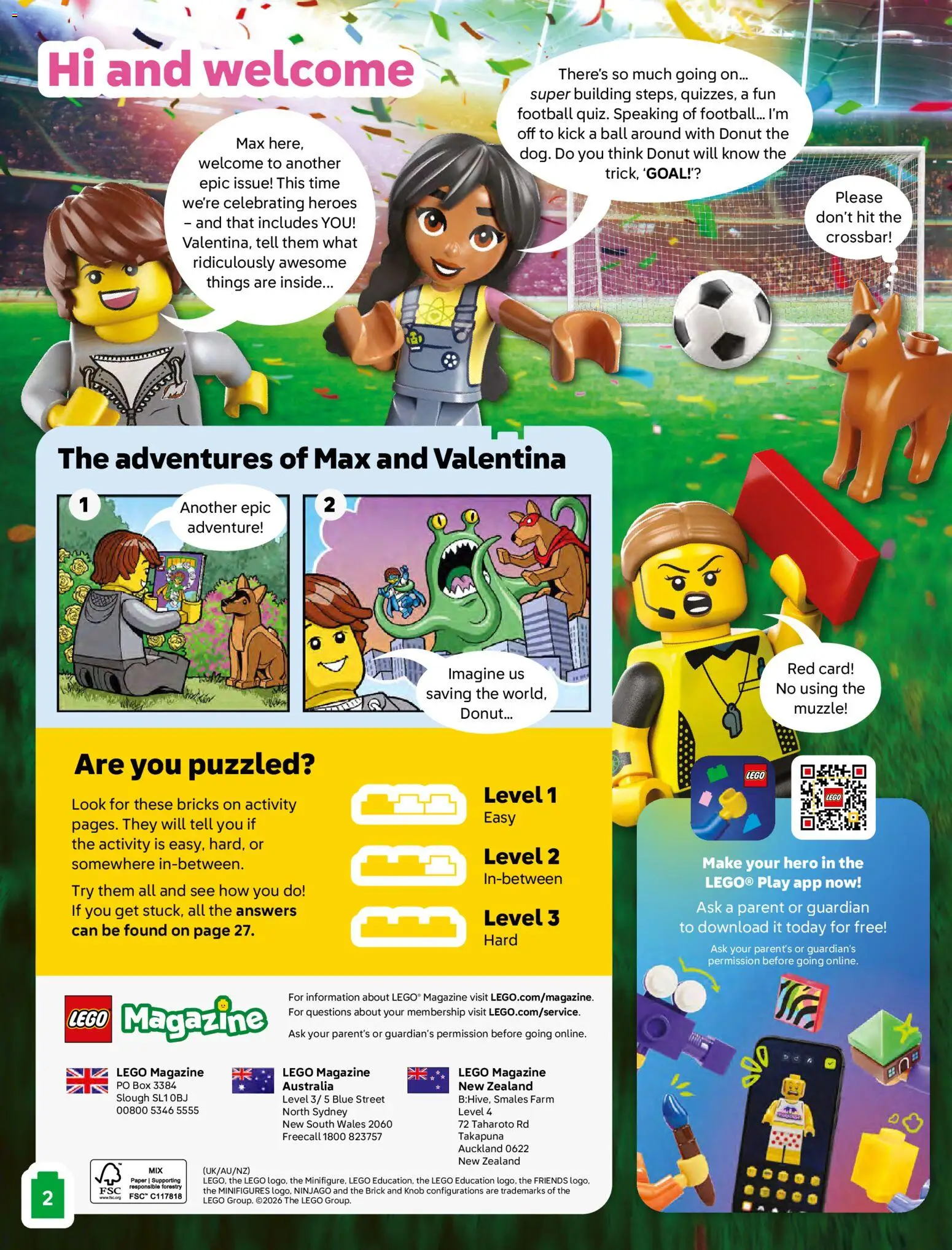 Lego The Magazine July-Oct 4-7 gültig ab 01.07.2026 | Seite: 2 | Produkte: Box