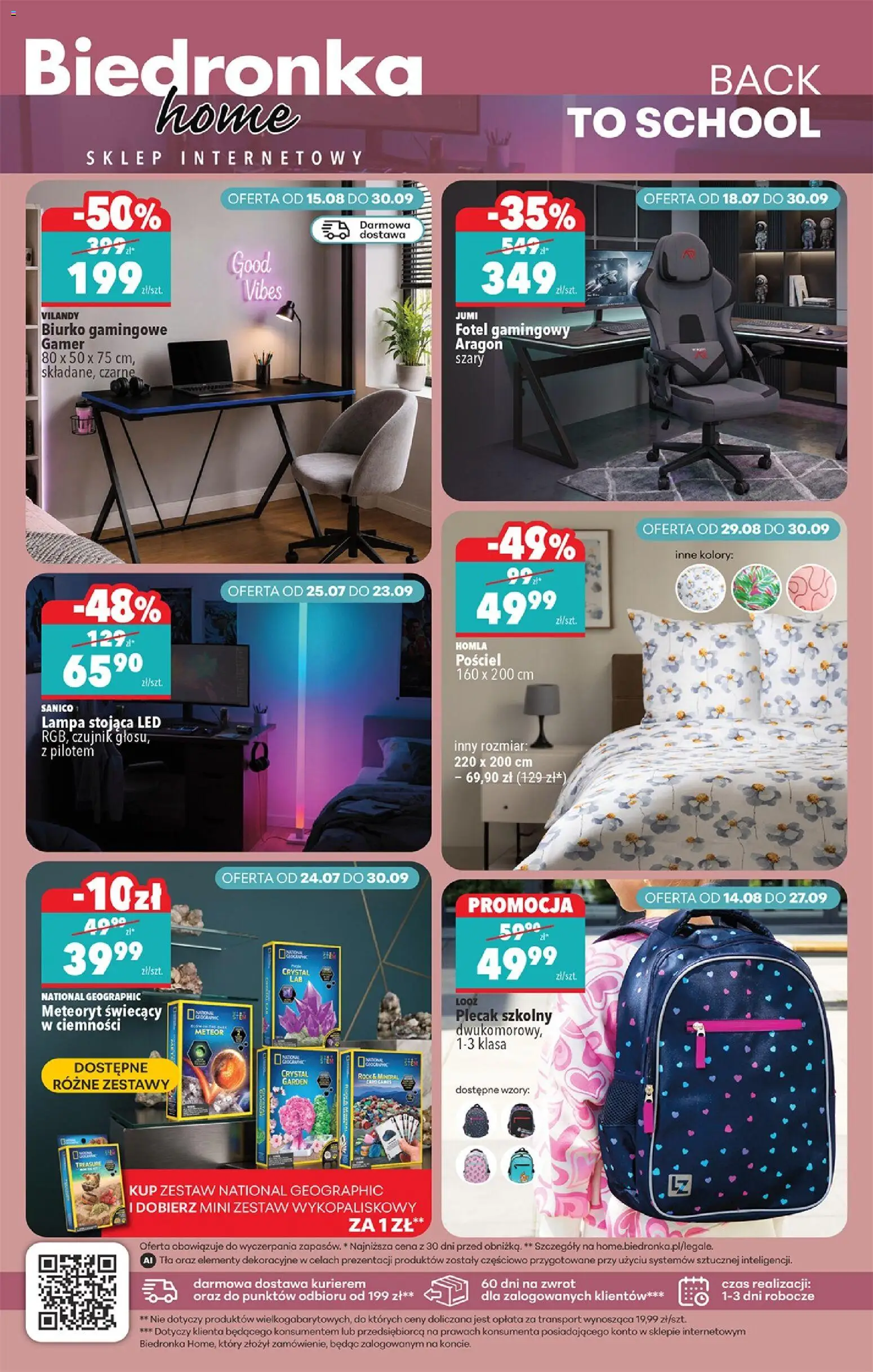Biedronka Polsko leták - Hity i inspiracje od 31.08.2026 | Strana: 42 | Produkty: Lampa, LED