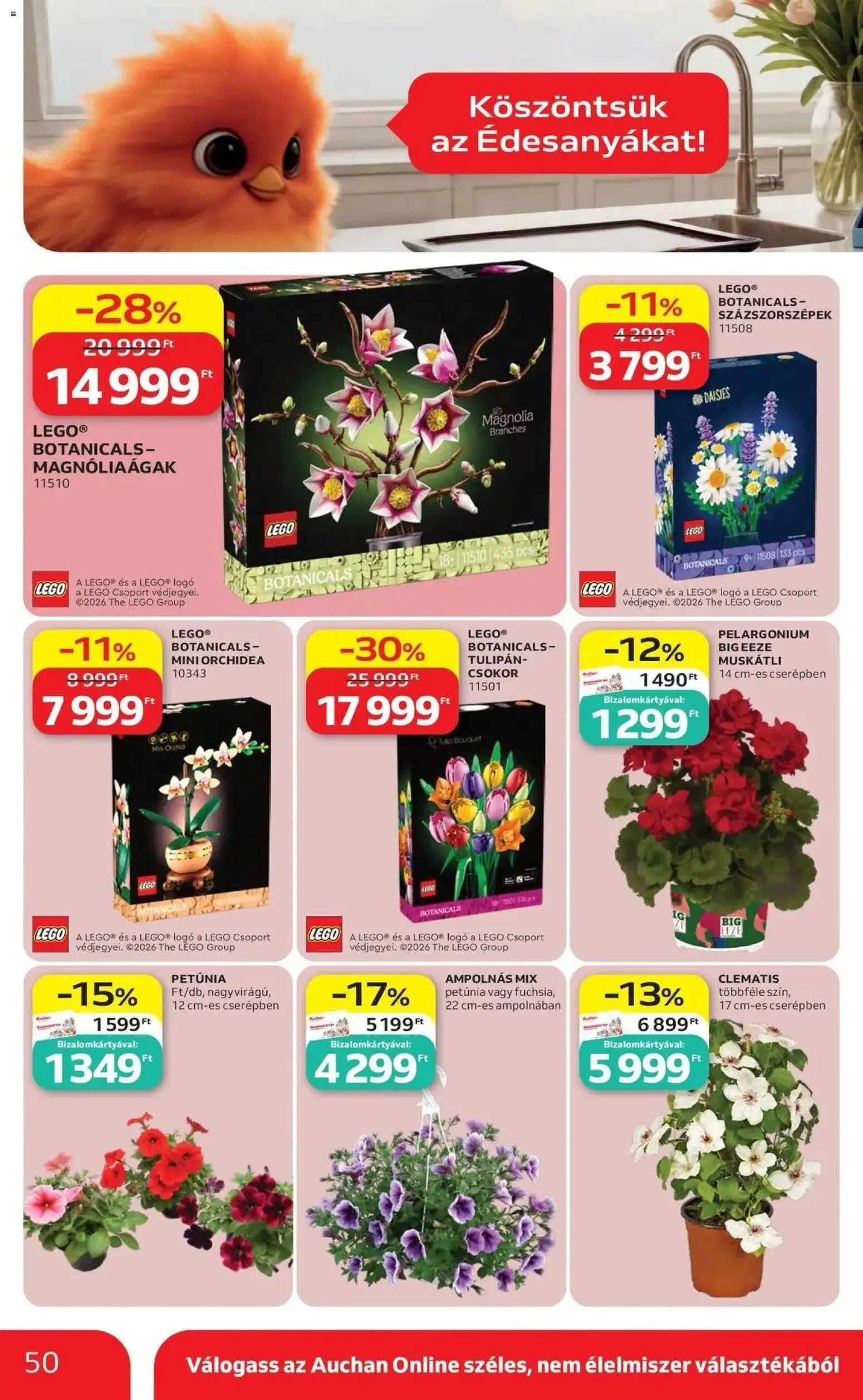 Auchan akciós ujság - amely érvényes a következő dátumtól: 30.04.2026 | Oldal: 50