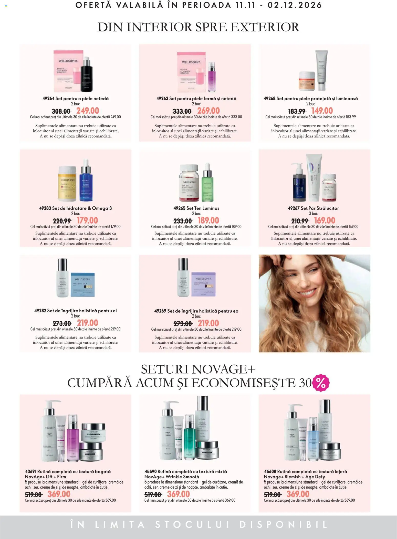 Noul catalog Oriflame – valabil de la 11.11.2026 | Pagină: 4 | Produse: Omega, Cremă