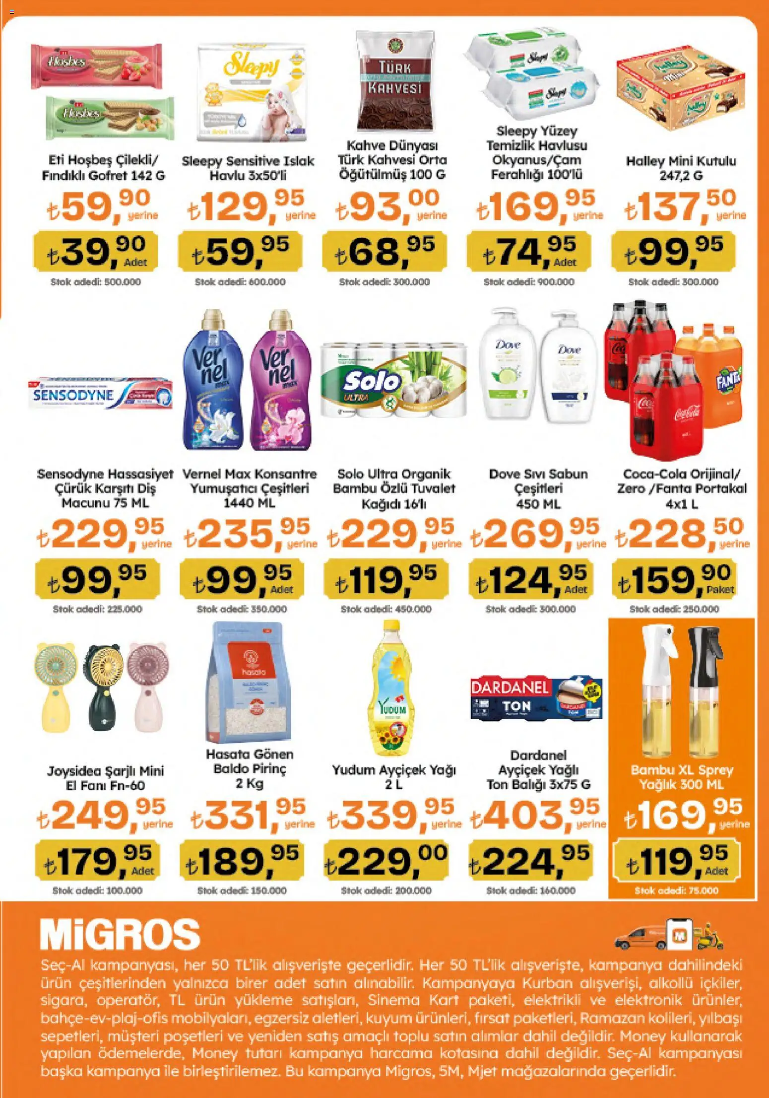 Migros Katalog - 5M Migroskop Dijital - 09 Temmuz 2026 tarihinden itibaren geçerlidir | Sayfa: 5 | Ürünler: Fındıklı gofret, Sabun, Yumuşatıcı, Ton balığı