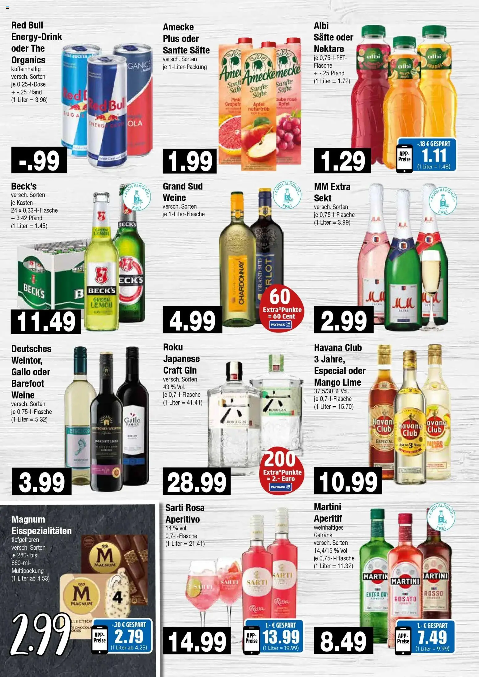Edeka Prospekt Hamburg (ab 10.08.2026) » Angebote Online | Seite: 7 | Produkte: Red bull, Sekt, Alkohol, Mango