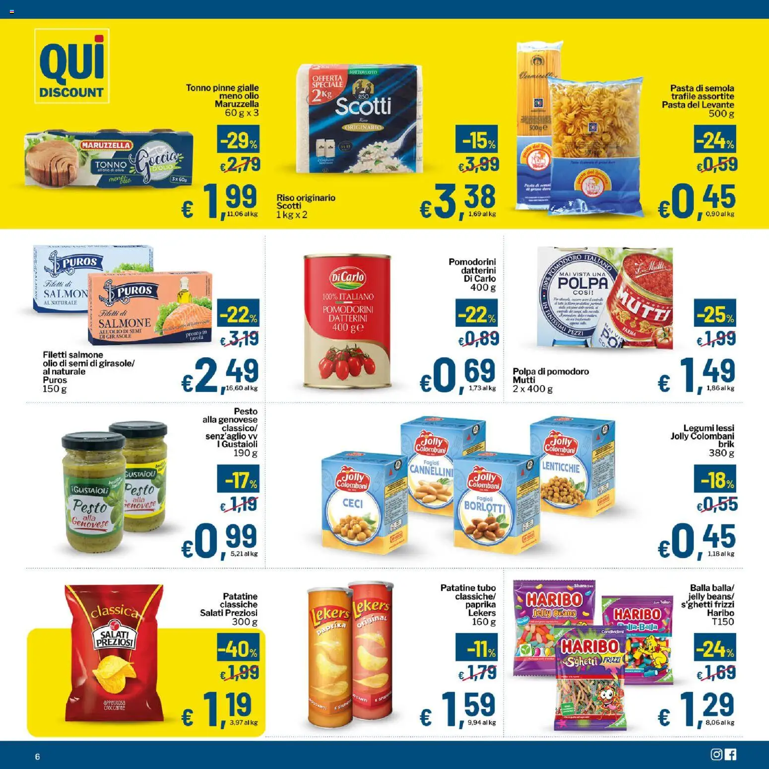 Volantino Qui Discount del 08/09/2026 | Pagina: 6