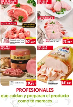 Vista previa Hiper Usera folleto válido desde el 27.05.2026 | Página: 3 | Productos: Jamón, Jamón cocido, Cerdo, Té