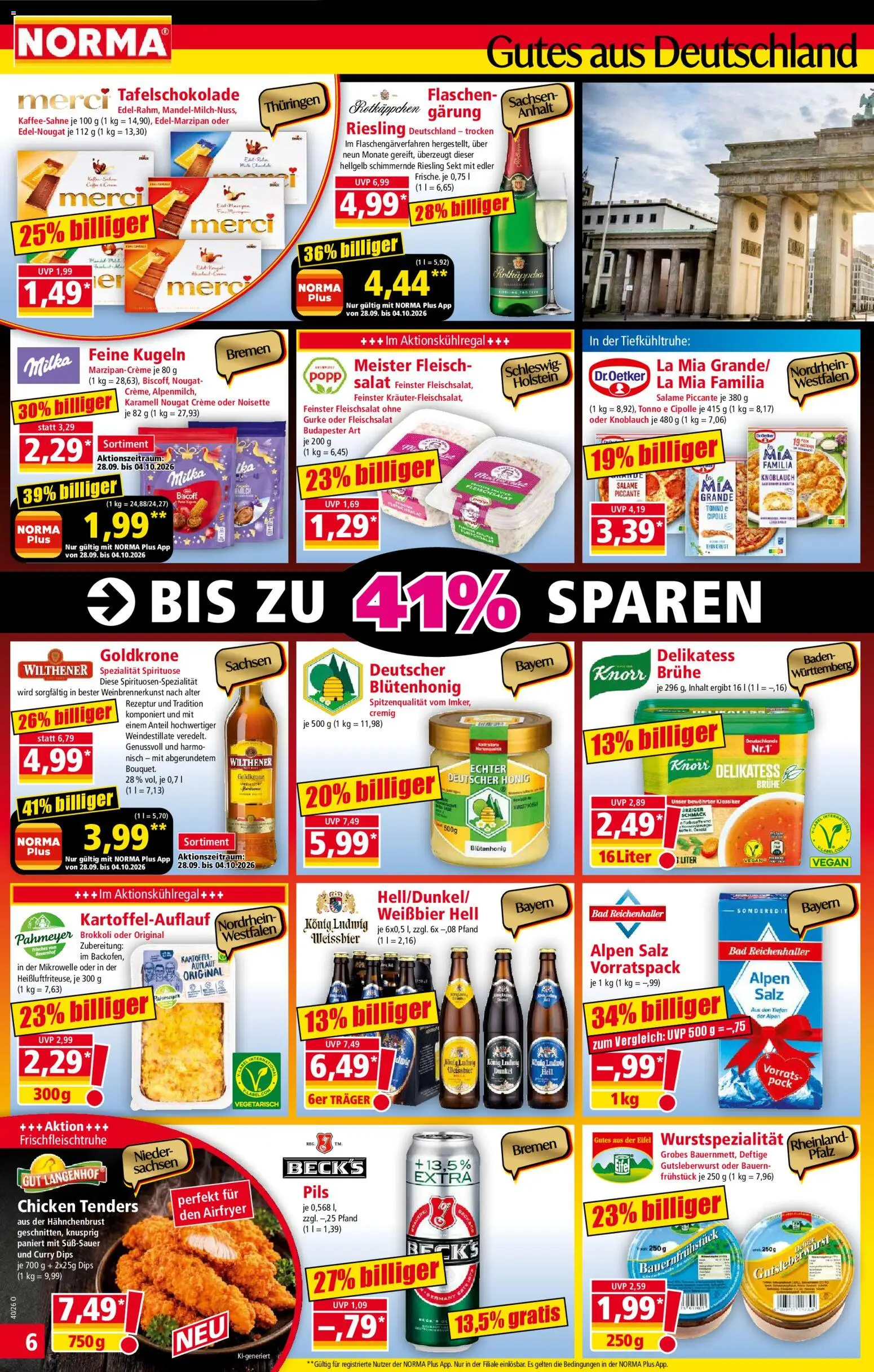 Norma Prospekt – gültig ab 28.09.2026 | Seite: 6