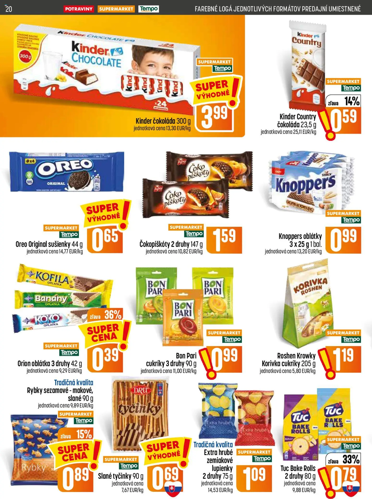 Nové COOP Jednota akcie – leták je platný od 16.07.2026 | Strana: 20