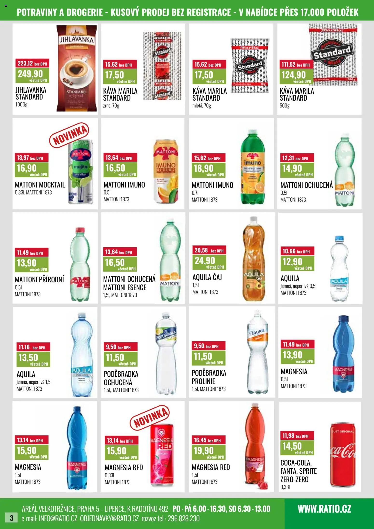 Ratio leták od 01.05.2026 | Strana: 4 | Produkty: Jihlavanka, Potraviny, Aquila, Magnesia Red
