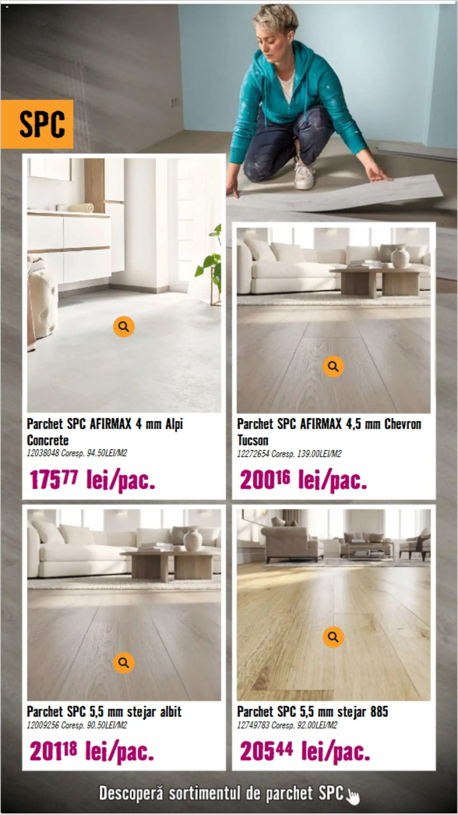 Noul catalog Hornbach – valabil de la 15.09.2026 | Pagină: 6 | Produse: Parchet