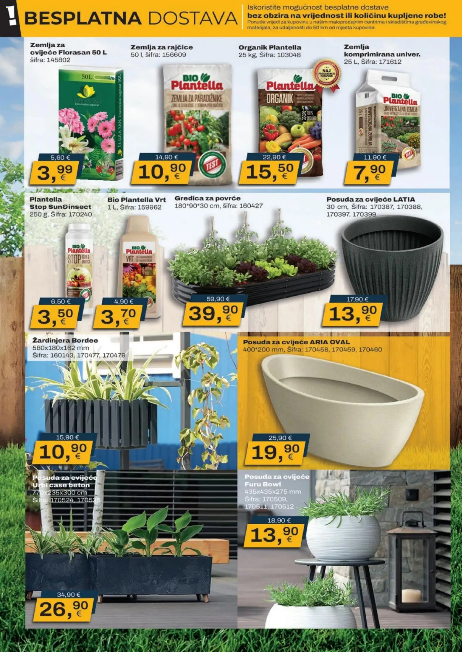 Vinkoprom katalog | vrijedi od 16.03.2026 | Stranica: 10 | Proizvodi: Cvijeće, Rajčice, Povrće, Zemlja za cvijeće