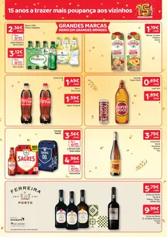 Pré-visualização Amanhecer folheto válido de 08/10/2026 | Página: 11 | Produtos: Vinho do Porto, Super bock, Açúcar, Lima