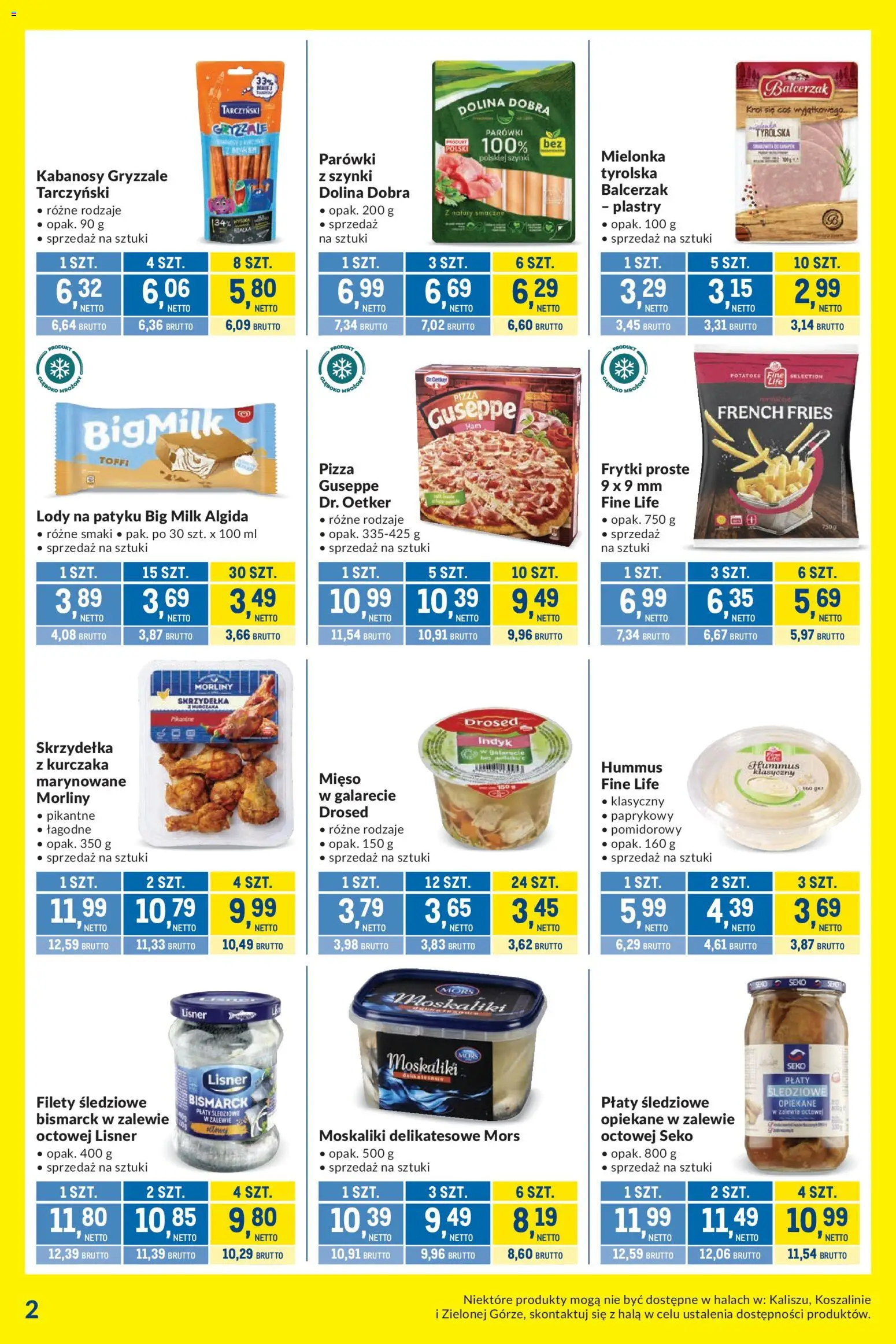 Makro gazetka - Kupujesz więcej płacisz mniej od 01.09.2026 | Strona: 2 | Produkty: Indyk, Kabanosy, Lody na patyku, Skrzydełka