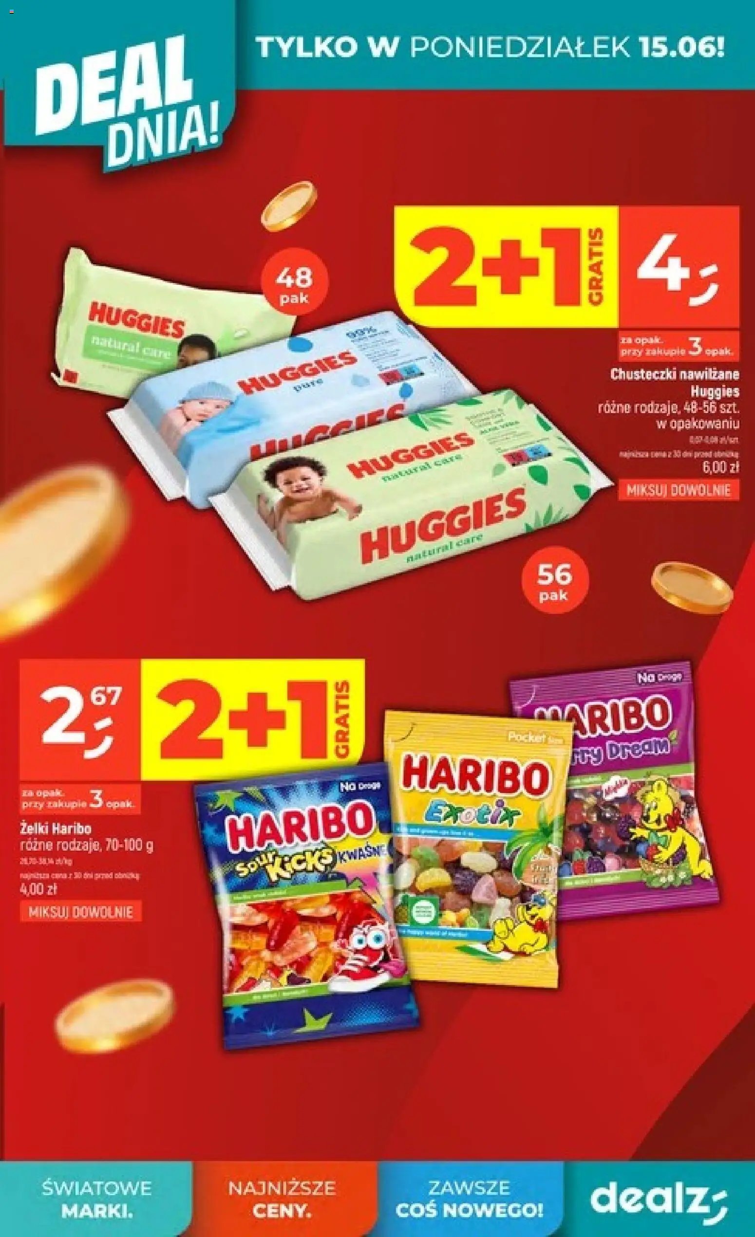 Dealz gazetka od 11.06.2026 | Strona: 5 | Produkty: Żelki haribo, Żelki
