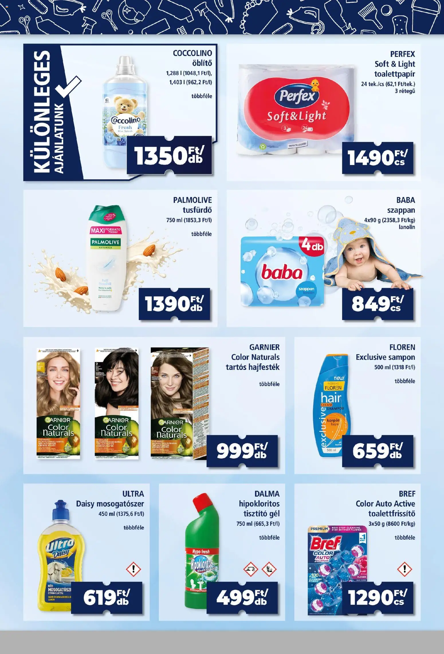 Goods Market akciós ujság - amely érvényes a következő dátumtól: 2026.10.08. | Oldal: 2 | Termékek: Sampon, Szappan, Tusfürdő, Mosogatószer