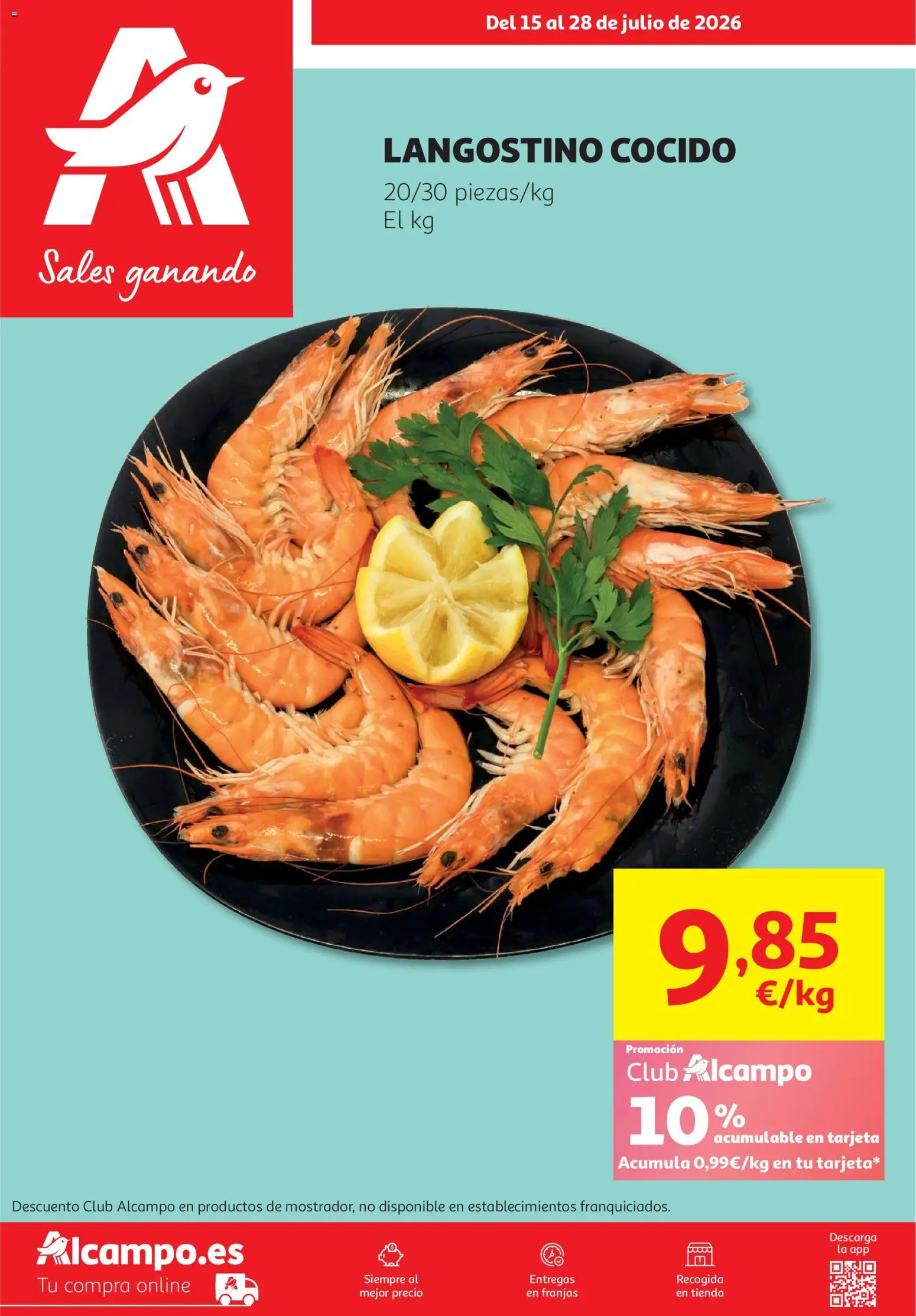 Alcampo folleto (15/07/2026 catalogue cover