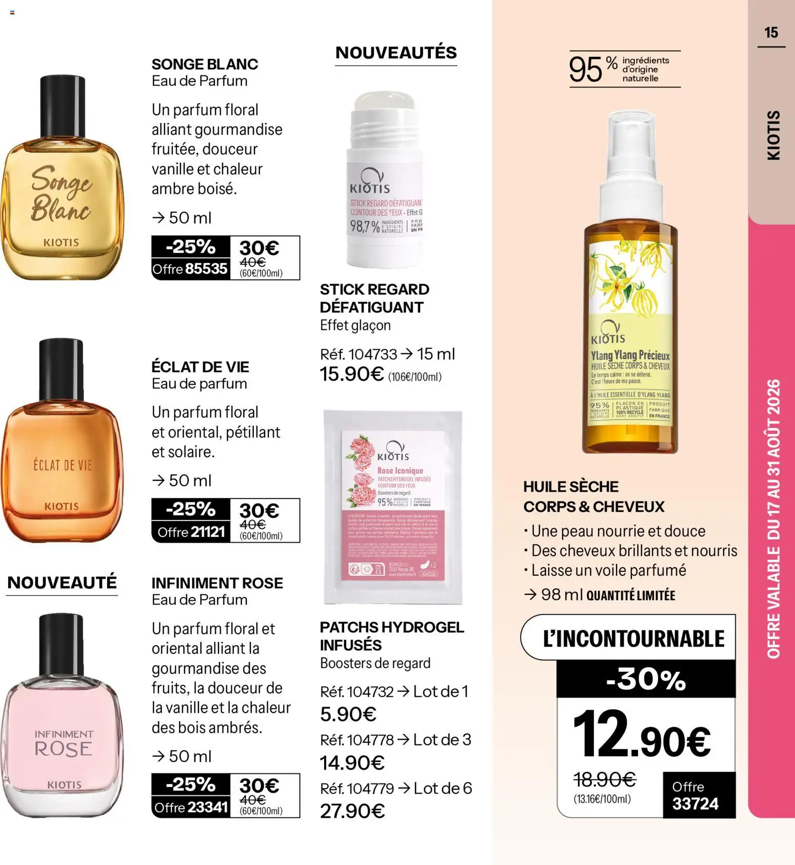 {H1} | Page: 40 | Produits: Parfum, Huile, Eau de parfum