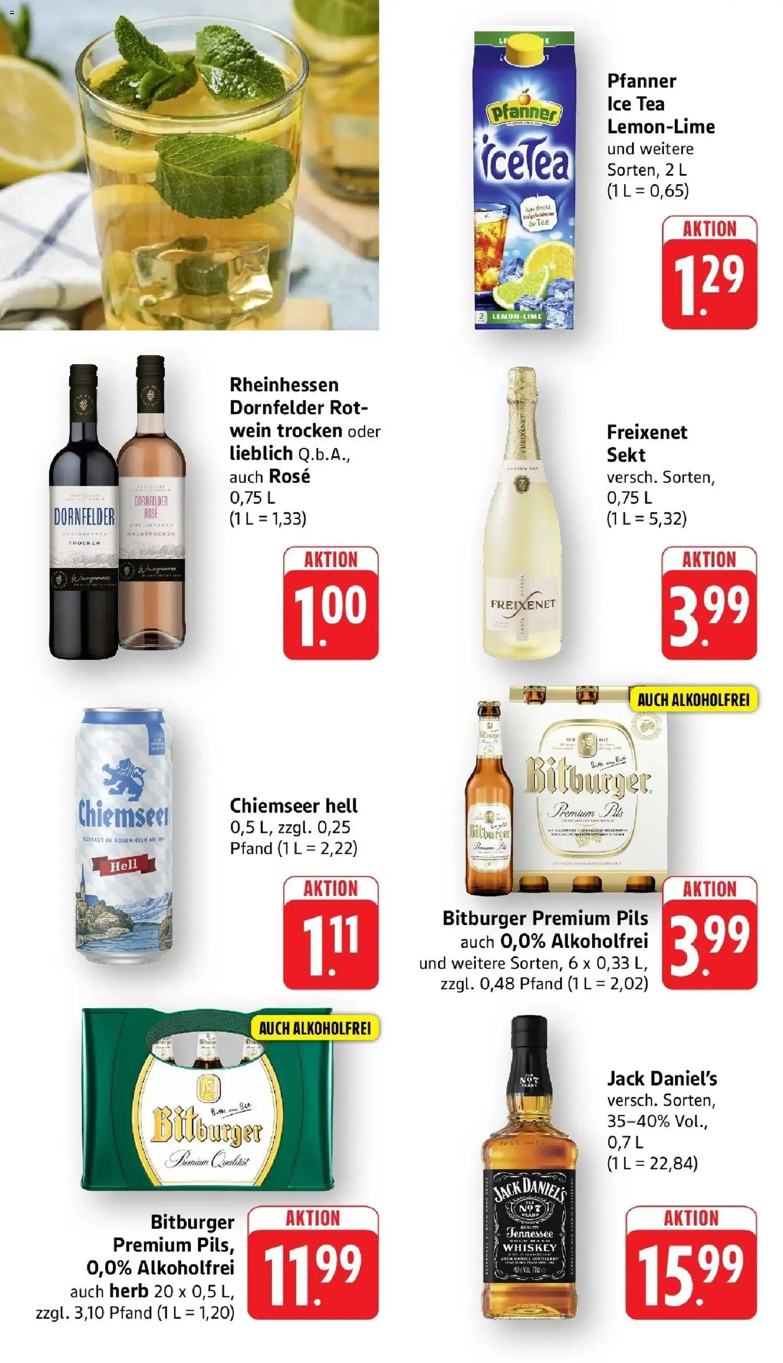 nah & gut Prospekt Gengenbach – gültig ab 12.10.2026 | Seite: 8 | Produkte: Bitburger, Sekt, Wein, Whiskey