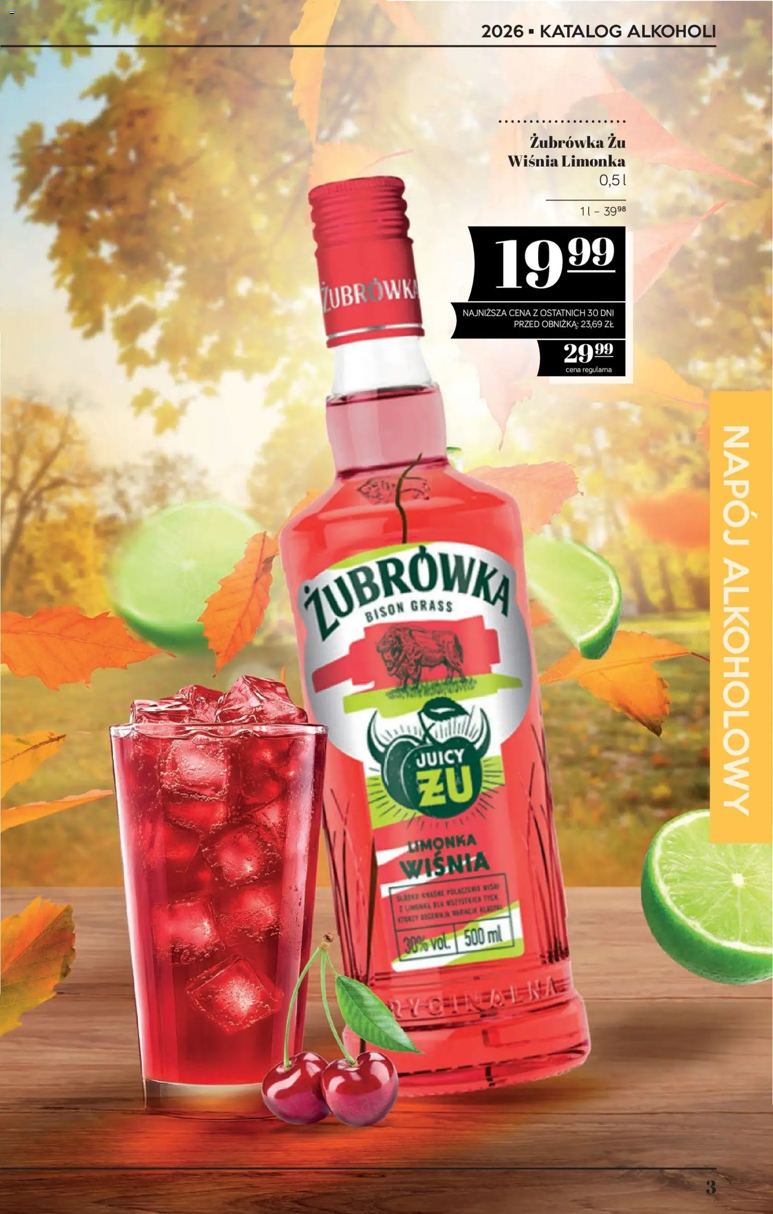 POLOmarket katalog - Alkoholi od 08.10.2026 | Strona: 3 | Produkty: Limonka, Żubrówka
