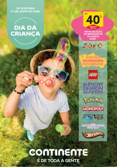 Pré-visualização Continente Dia da Criança válido de 12.05.2026