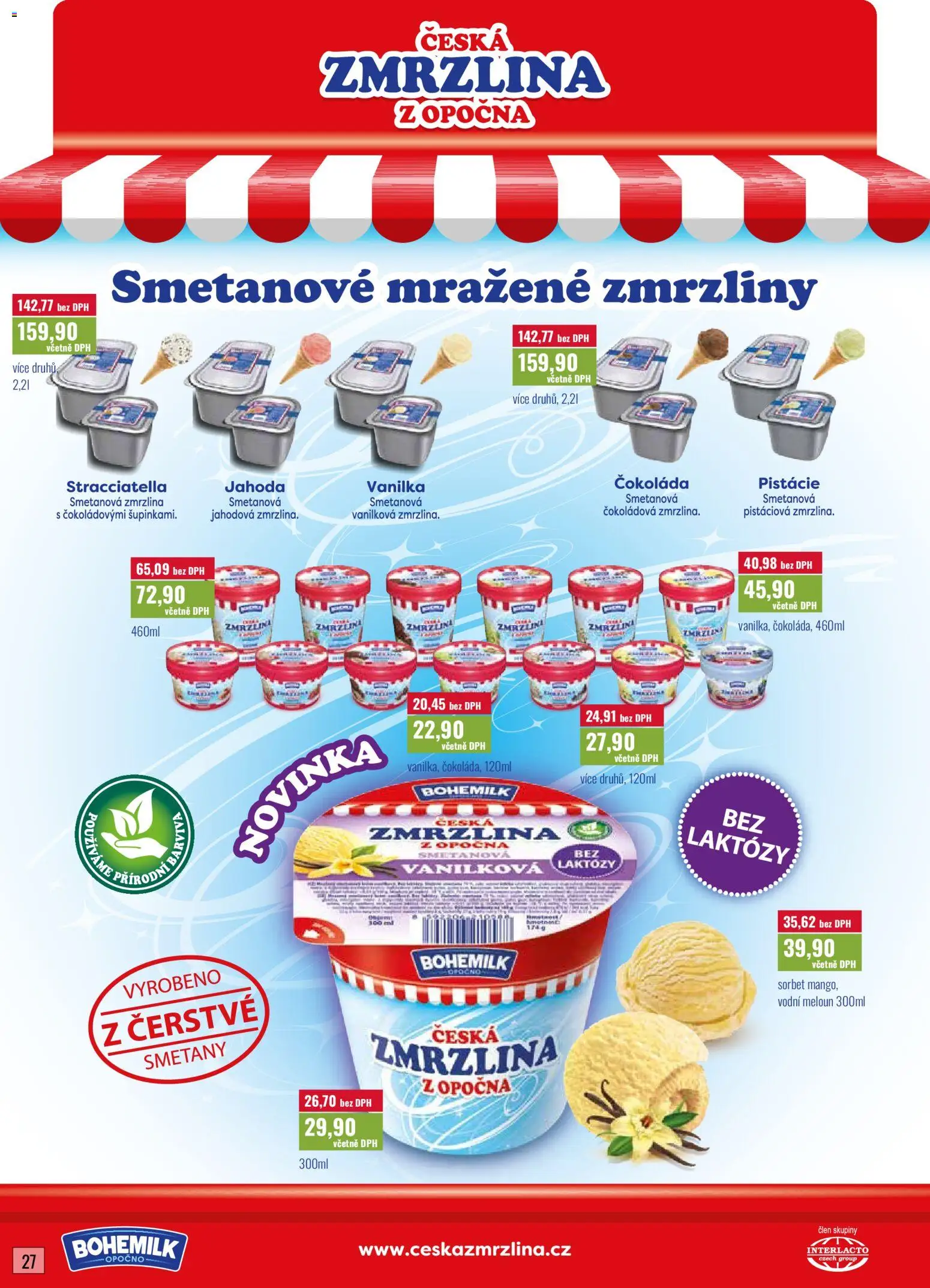 Ratio leták od 01.09.2026 | Strana: 28 | Produkty: Meloun, Čokoláda, Zmrzlina, Sorbet