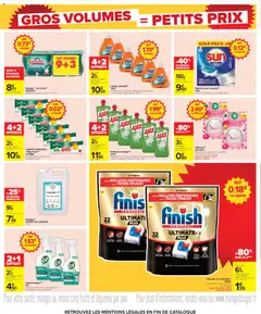 Carrefour - Prévisualisation de Carrefour Gros volumes = petits prix valide à partir de 22/10/2026 | Page: 7 | Produits: Lave-vaisselle, Fleurs, Diffuseur, Liquide vaisselle