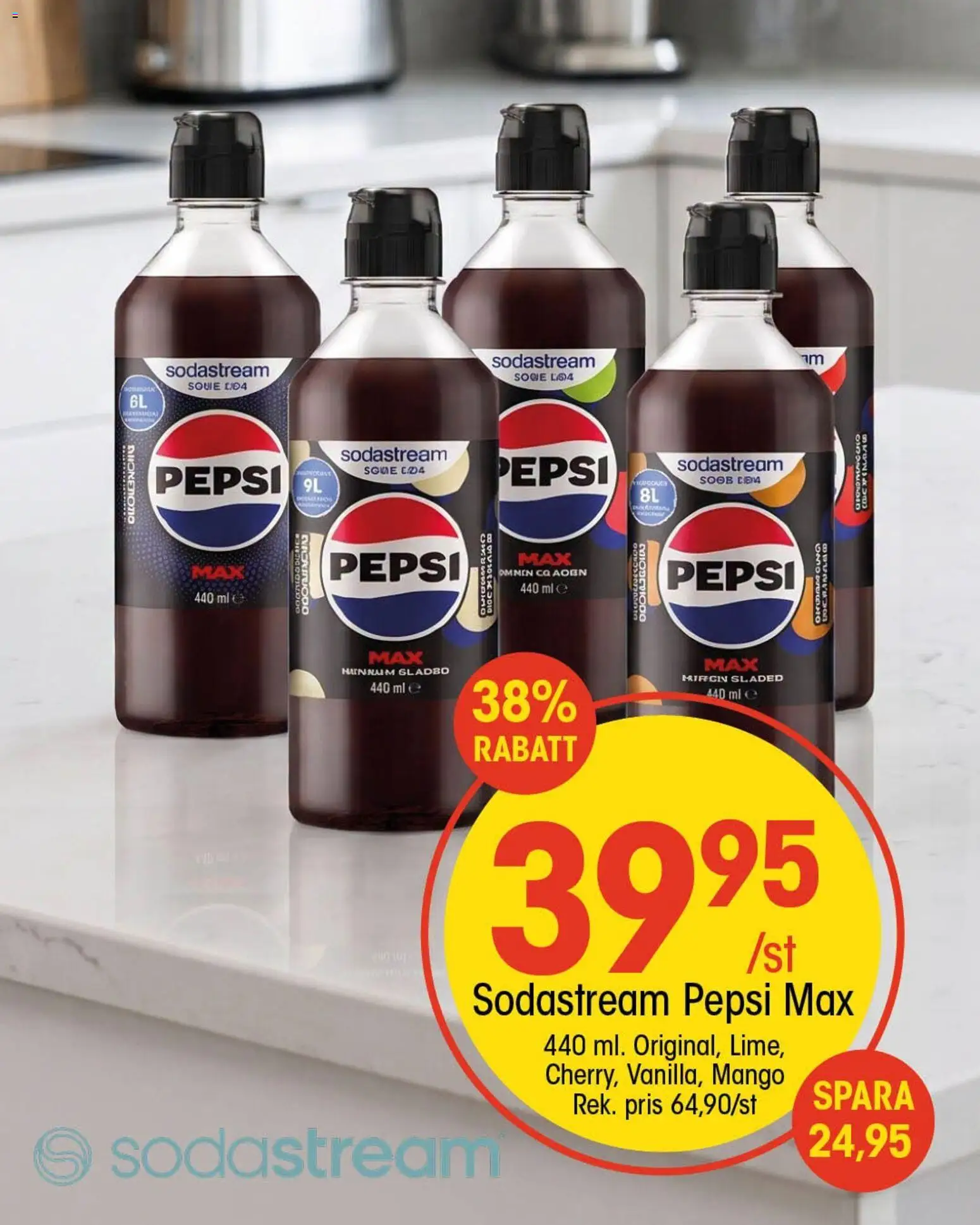 EKO reklamblad aktuell från 21/09/2026 | Sida: 6 | Produkter: Pepsi Max, Pepsi, Sodastream, Mango