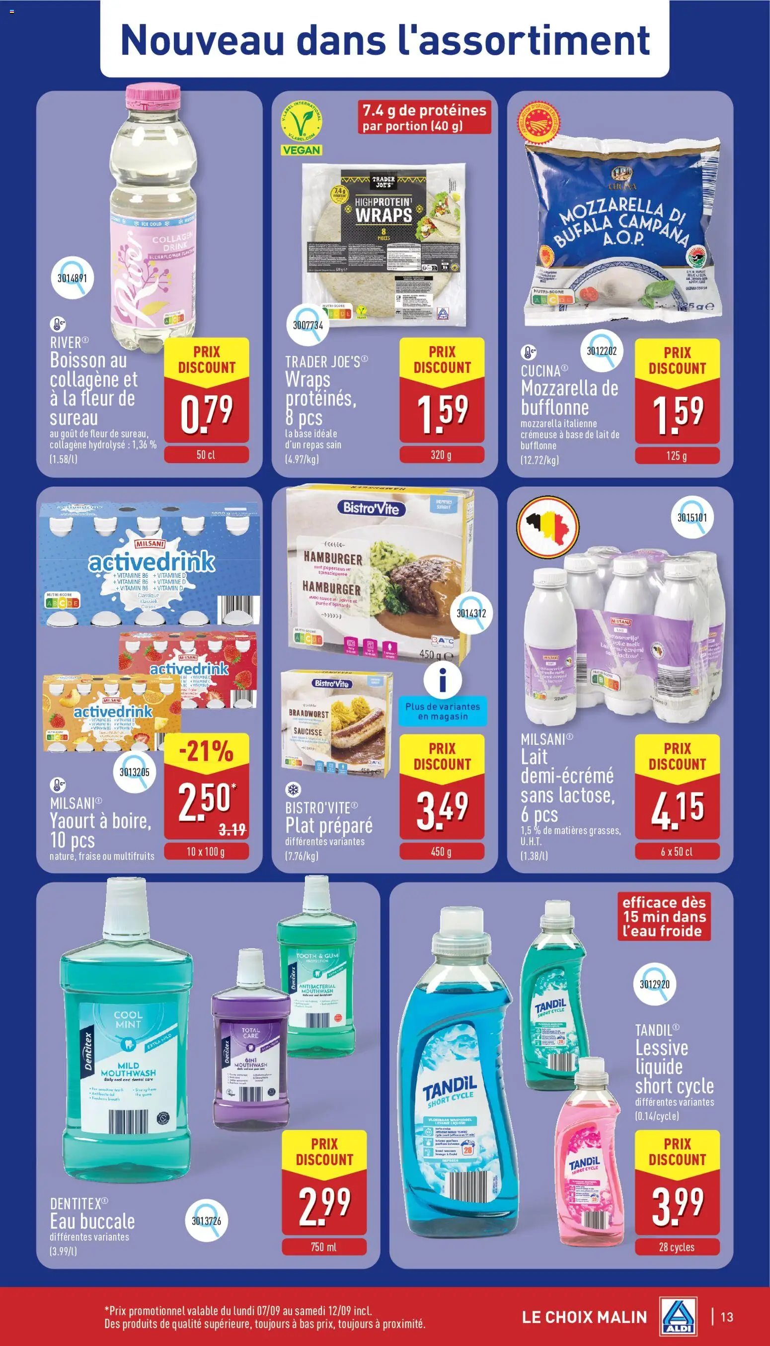 {H1} | Pagina: 13 | Producten: Spinaziepuree, La, Parfum, Wasmiddel