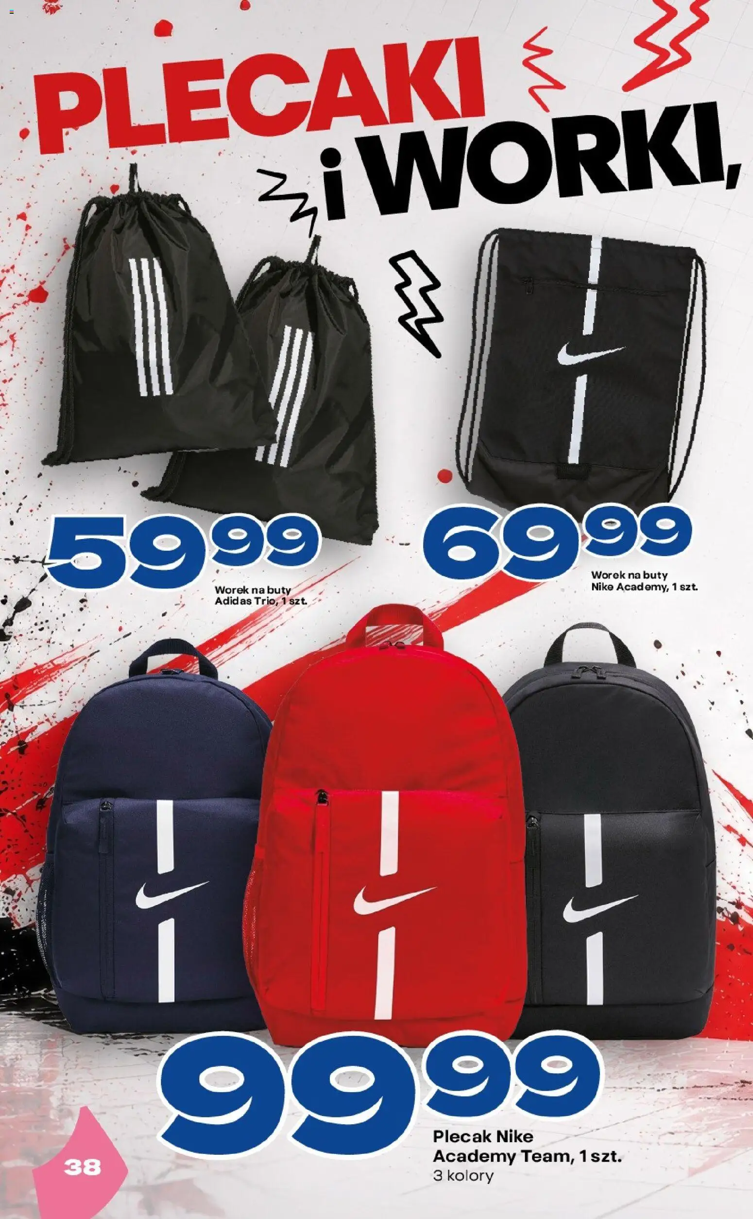 Twój Market gazetka - Katalog szkolny od 20.07.2026 | Strona: 38 | Produkty: Buty, Plecak