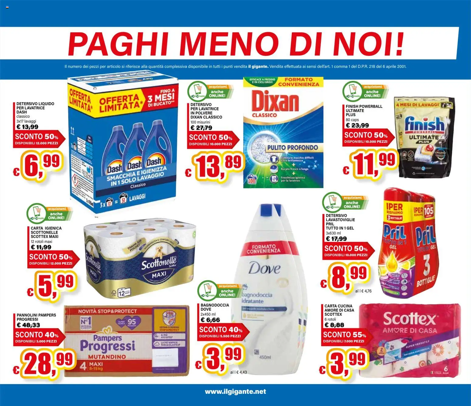 Volantino Il Gigante del 01/10/2026 | Pagina: 5