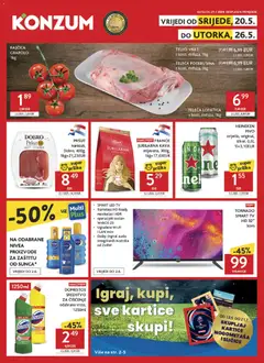Konzum HR akciós újság - amely érvényes a következő dátumtól: 20.05.2026