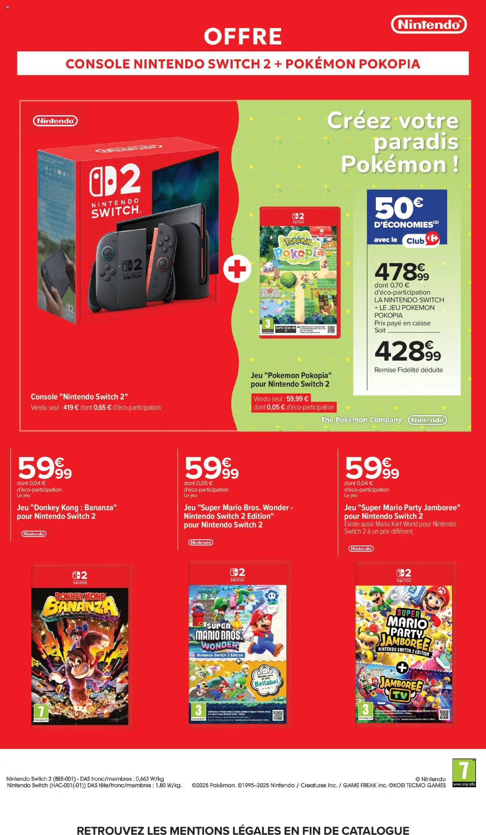 {H1} | Page: 25 | Produits: Vidéo, Clé, Nintendo Switch, console Nintendo Switch
