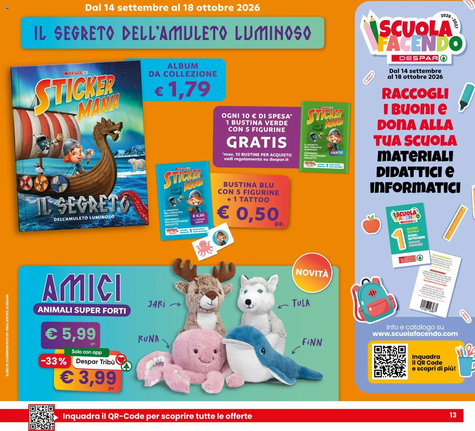 Volantino Despar del 01/10/2026 | Pagina: 13 | Prodotti: The