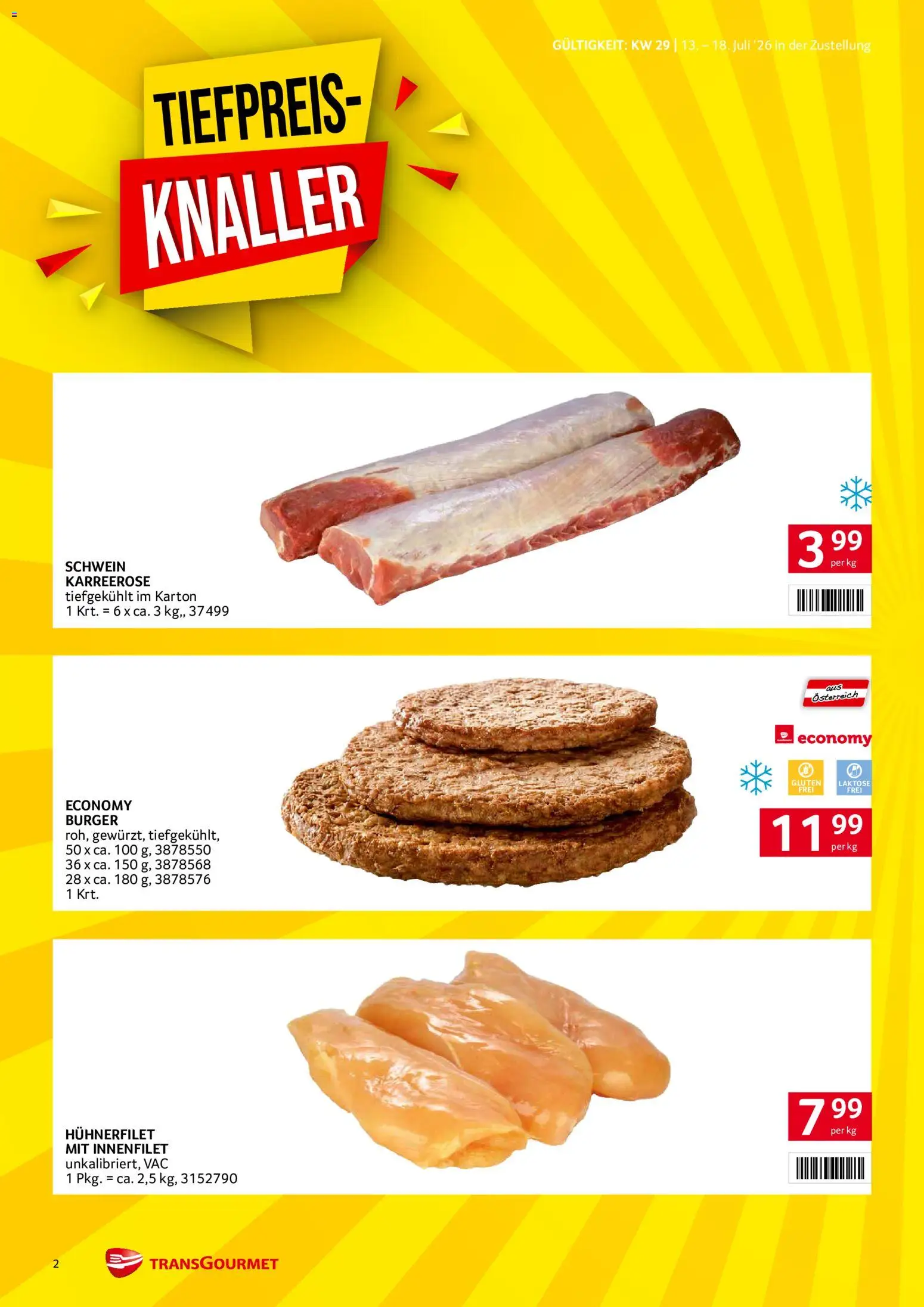 Transgourmet Zustellaktion gültig ab 13.07.2026 | Seite: 2