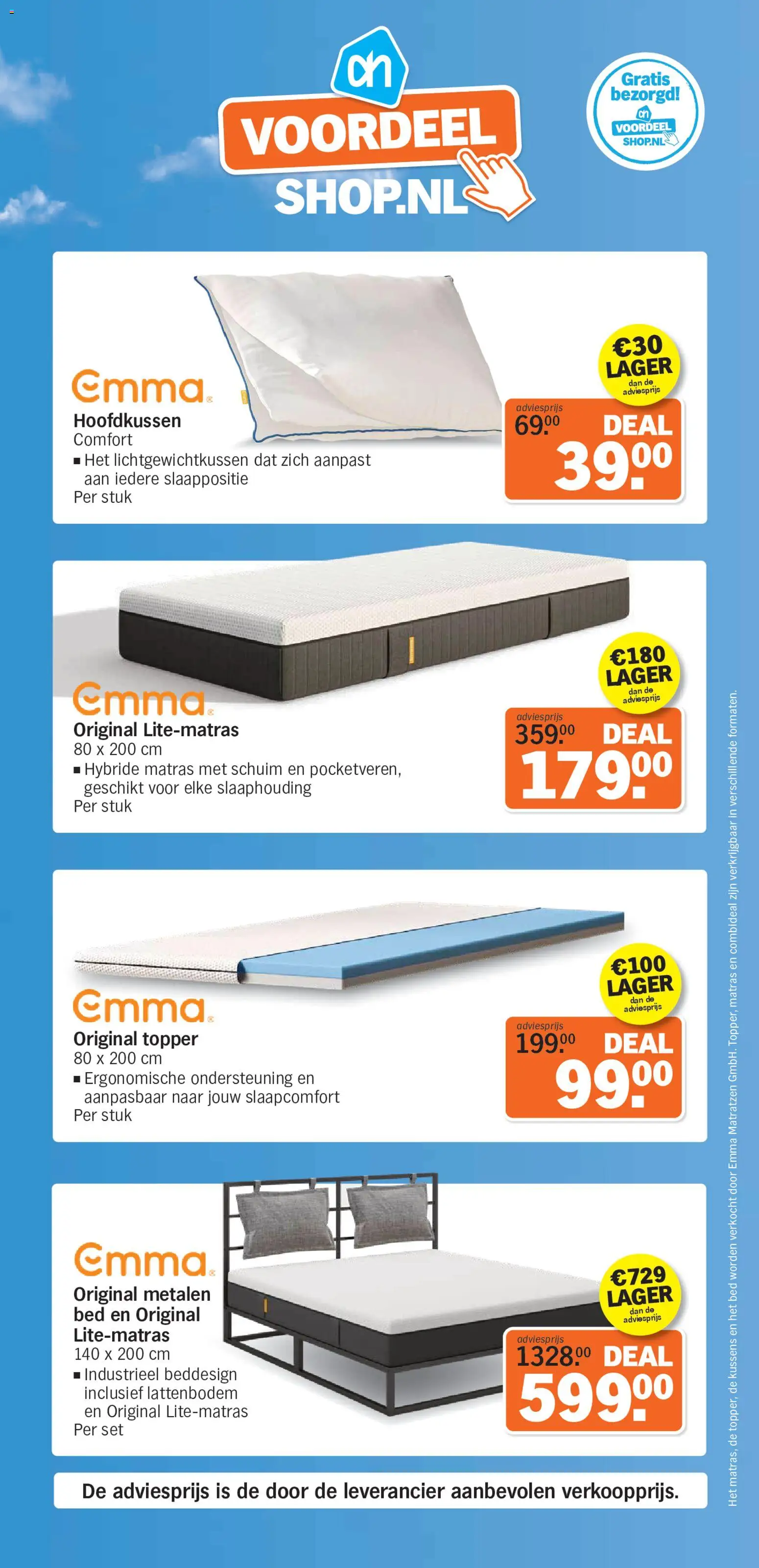 {H1} | Pagina: 1 | Producten: Schuim, Bed, Matras, Kussens
