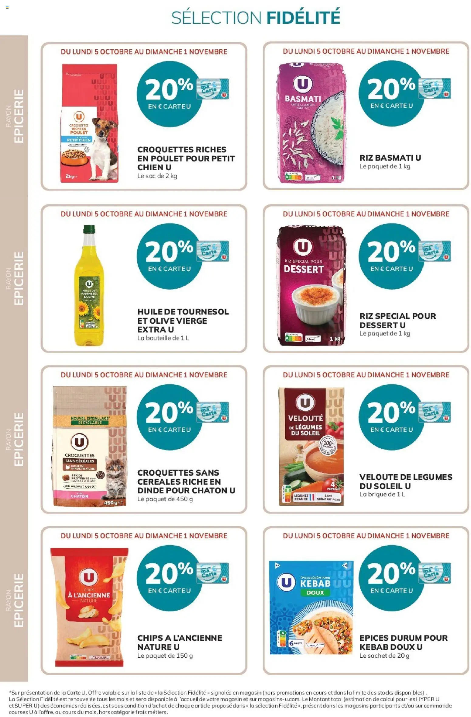 {H1} | Page: 12 | Produits: Dessert, Riz basmati, Épices, Bouteille