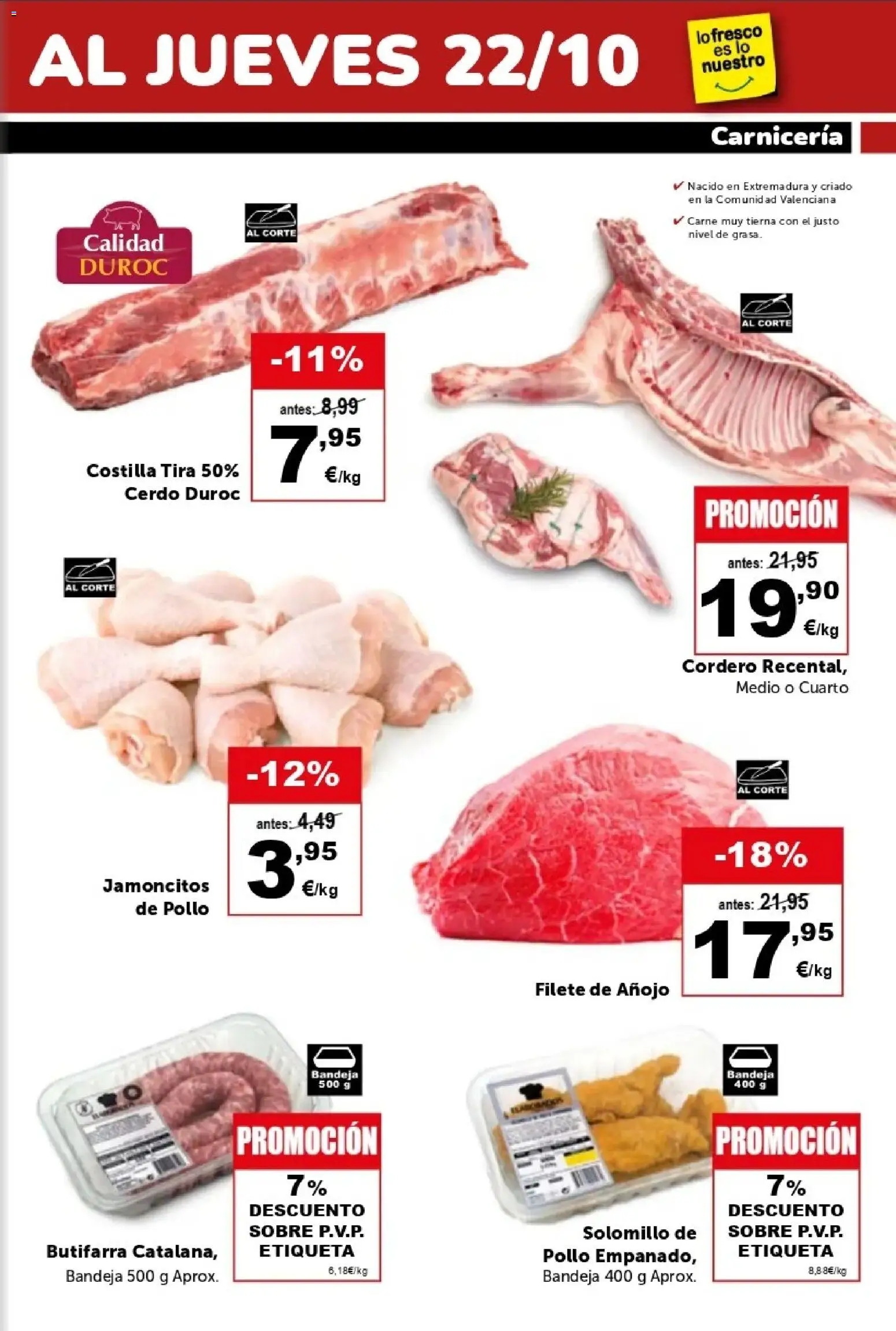 Masymas folleto │ válido desde el 16/10/2026 | Página: 3 | Productos: Filete, Bandeja, Carne, Pollo