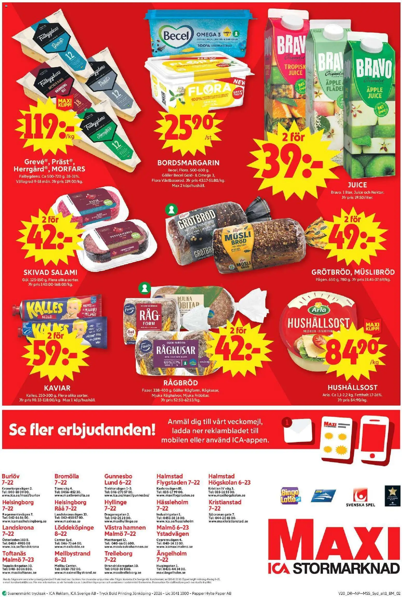 ICA Maxi reklamblad aktuell från 11.05.2026 | Sida: 14
