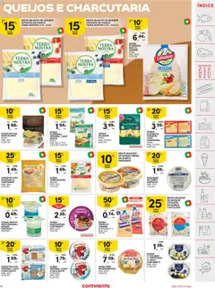 Pré-visualização Continente folheto válido de 07/07/2026 | Página: 15 | Produtos: Azeitonas, Campainha, Queijo, Requeijão