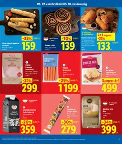 CHEF SELECT Leveles tészta, Puff pastry classic / light, 275 g - amely érvényes a következő dátumtól: 07.05.2026 | Oldal: 3
