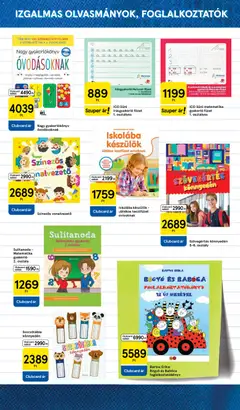 Tesco katalógus - amely érvényes a következő dátumtól: 2026.08.05. | Oldal: 19 | Termékek: Játékok