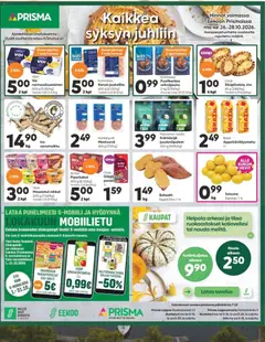 Prisma-mainoslehti voimassa 26/10/2026 alkaen
