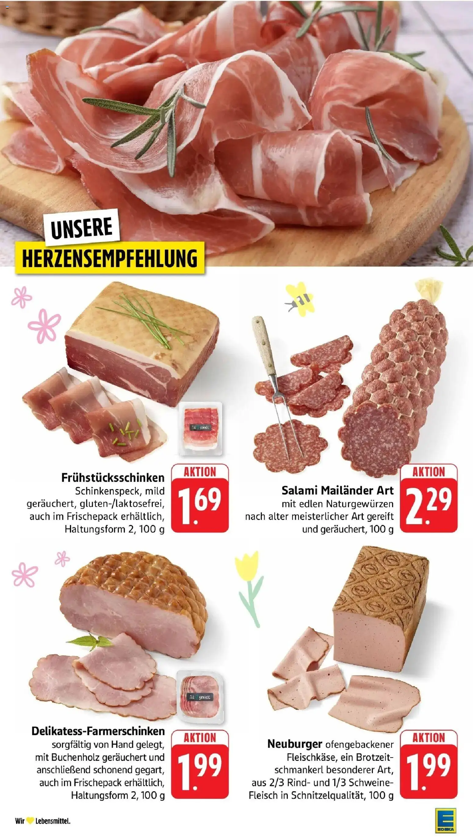 Edeka prospekt Bitburg	 – gültig ab 23.03.2026 | Seite: 12 | Produkte: Salami, Fleisch