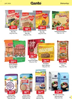 Náhled letáku Astur & Qanto leták - Velkoobchod 09/2026 od 01.09.2026 | Strana: 151 | Produkty: Jemné ovesné vločky, Tortilla wraps, Ovesné vločky, Potraviny